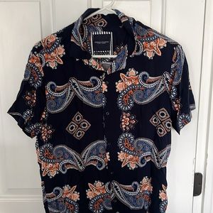 Denim & Flower short sleeve button up
